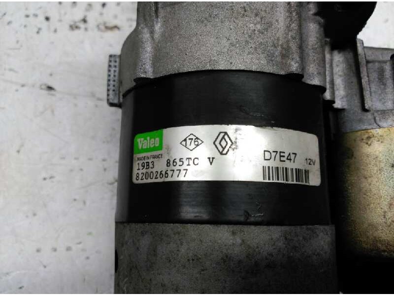 Recambio de motor arranque para renault megane ii berlina 5p authentique referencia OEM IAM 8200266777 VALEO 