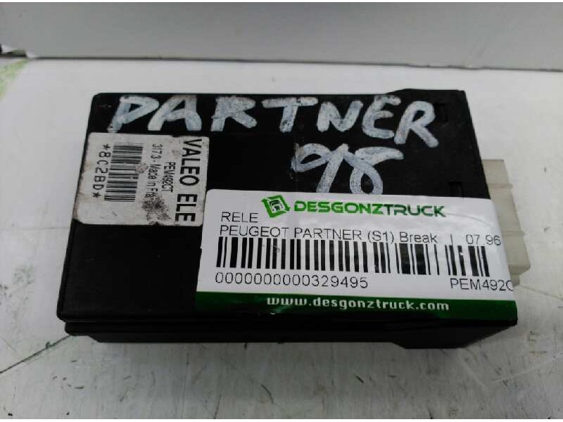 Recambio de rele para peugeot partner (s1) break referencia OEM IAM PEM492CT  