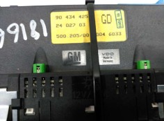 Recambio de pantalla multifuncion para opel astra f berlina california referencia OEM IAM    2