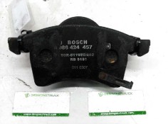 Recambio de pastillas de freno delanteras para opel zafira a blue line referencia OEM IAM   