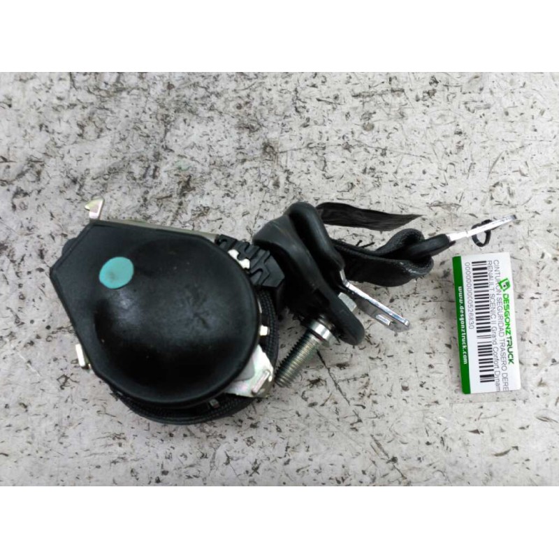 Recambio de cinturon seguridad trasero derecho para renault scenic ii grand confort dynamique referencia OEM IAM  3ª FILA 