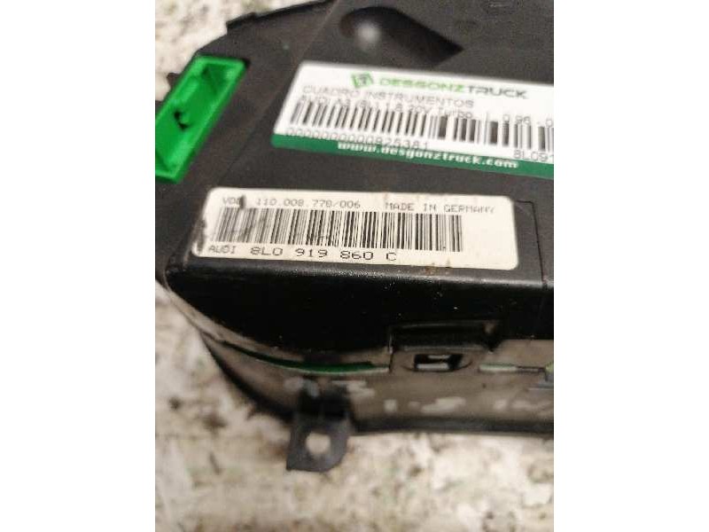 Recambio de cuadro instrumentos para audi a3 (8l) 1.8 20v turbo referencia OEM IAM 8L0919860C 110008778006 