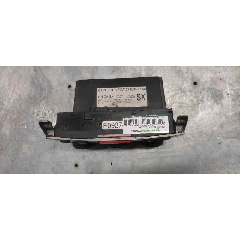 Recambio de mando climatizador para alfa romeo 147 (190) 1.6 t.spark distinctive referencia OEM IAM 07353309240  