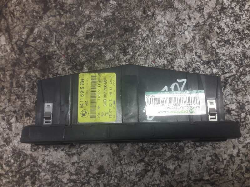 Recambio de mando climatizador para bmw serie 3 berlina (e46) 320d referencia OEM IAM 64116919784 5HB00773823 