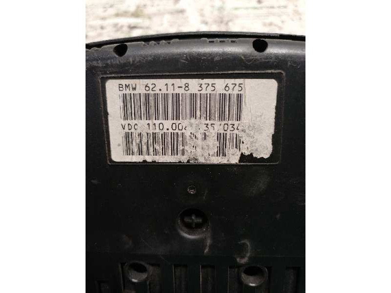 Recambio de cuadro instrumentos para bmw serie 5 berlina (e39) 2.5 turbodiesel cat referencia OEM IAM 62118375675  