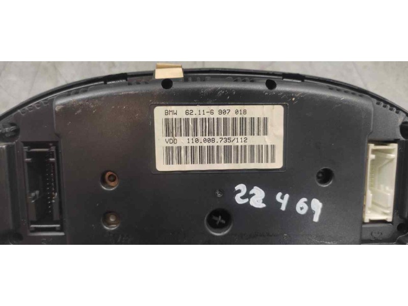 Recambio de cuadro instrumentos para bmw serie 5 berlina (e39) referencia OEM IAM 62116907018 110008735112 