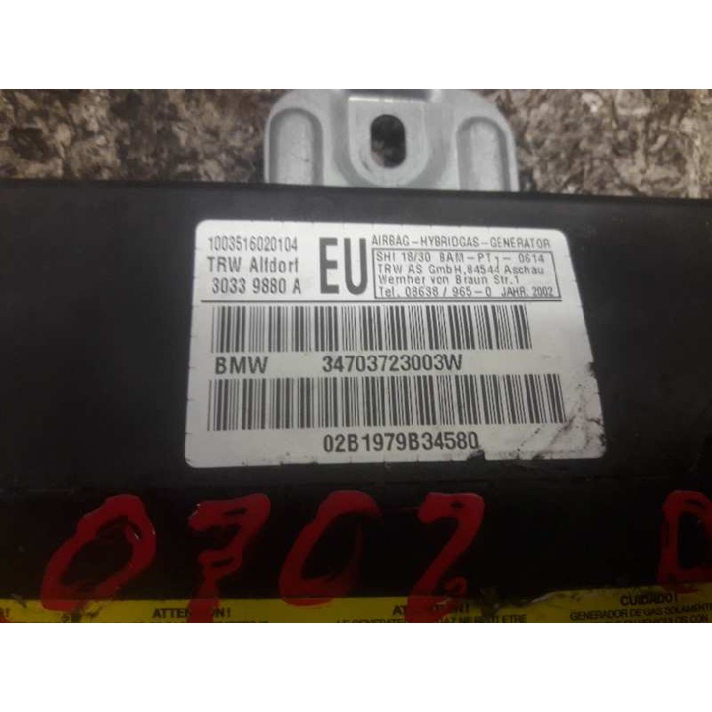 Recambio de airbag lateral delantero izquierdo para bmw serie 3 berlina (e46) 320d referencia OEM IAM 30339880A 1003516020104 34