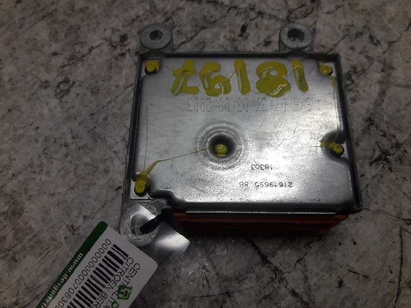 Recambio de centralita airbag para citroën berlingo referencia OEM IAM 9648938880 302327600 5EGA7F0253727RH0