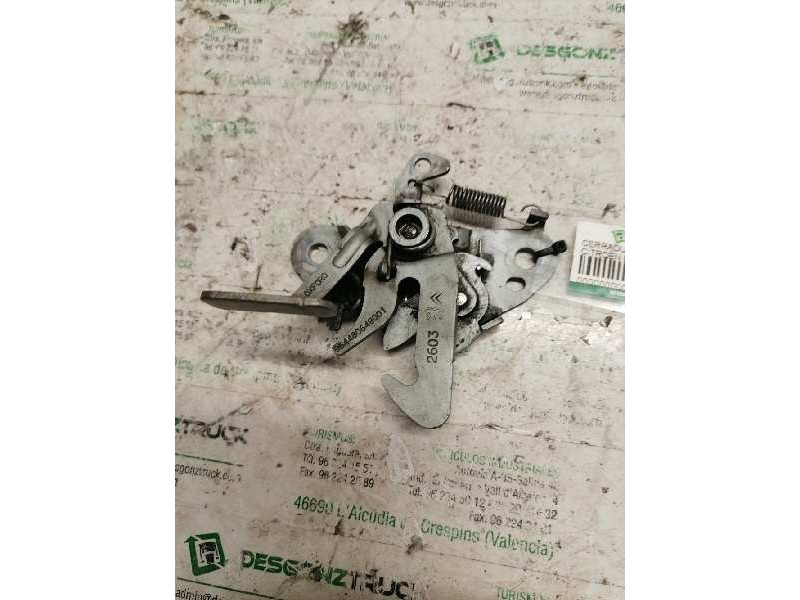 Recambio de cerradura capot para citroën berlingo 2.0 hdi 600 furg. referencia OEM IAM 964480648001  