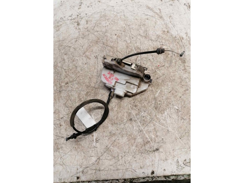 Recambio de cerradura puerta delantera derecha para citroën c3 referencia OEM IAM 9645983280 4 PINS 