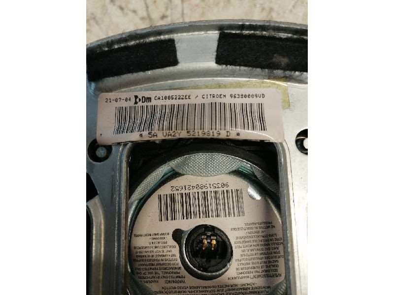 Recambio de airbag delantero izquierdo para citroën c2 x referencia OEM IAM 96380009VD  