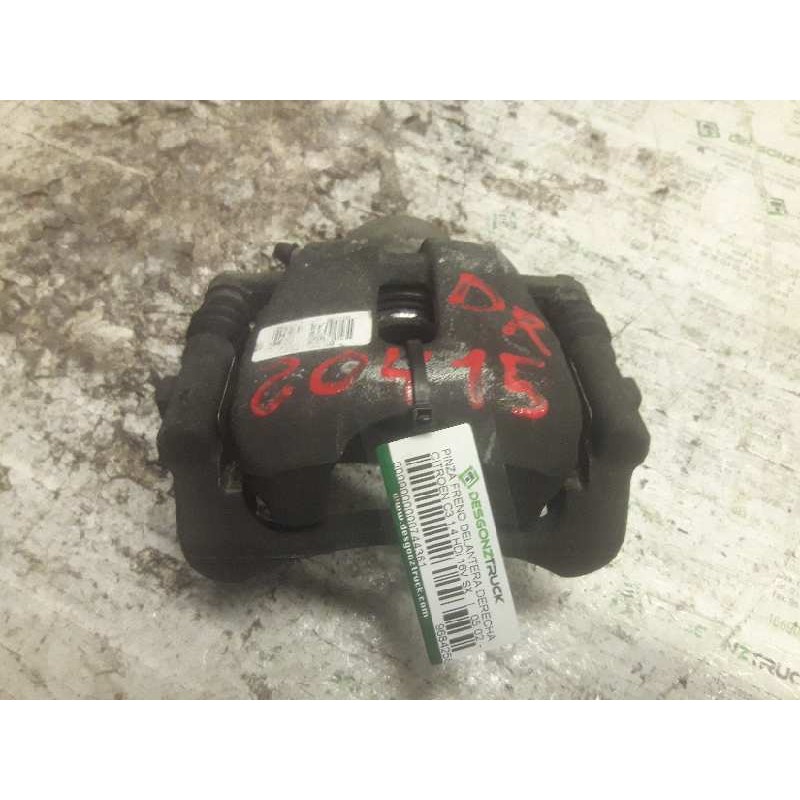 Recambio de pinza freno delantera derecha para citroën c3 1.4 hdi 16v sx referencia OEM IAM 9684258180  