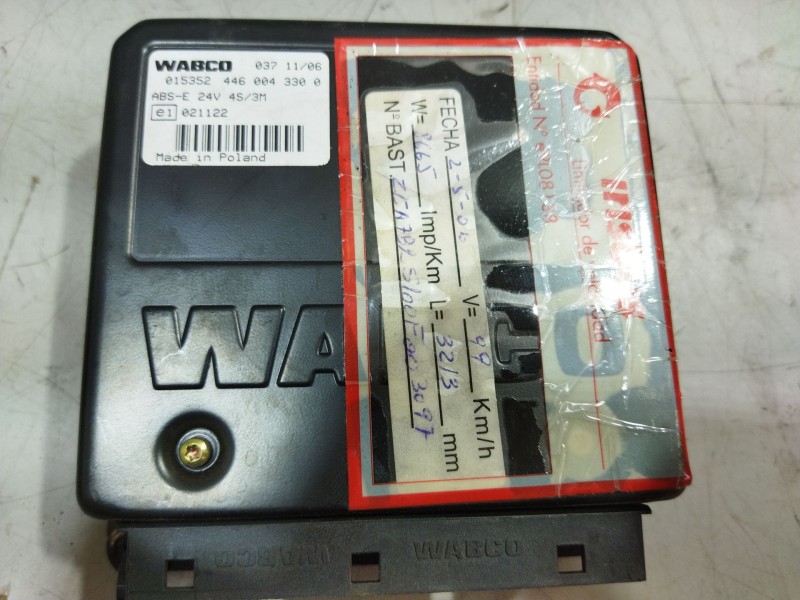 Recambio de modulo electronico para iveco touring eurorider d-43 referencia OEM IAM 504016998 4460043300 CENTRALITA ABS