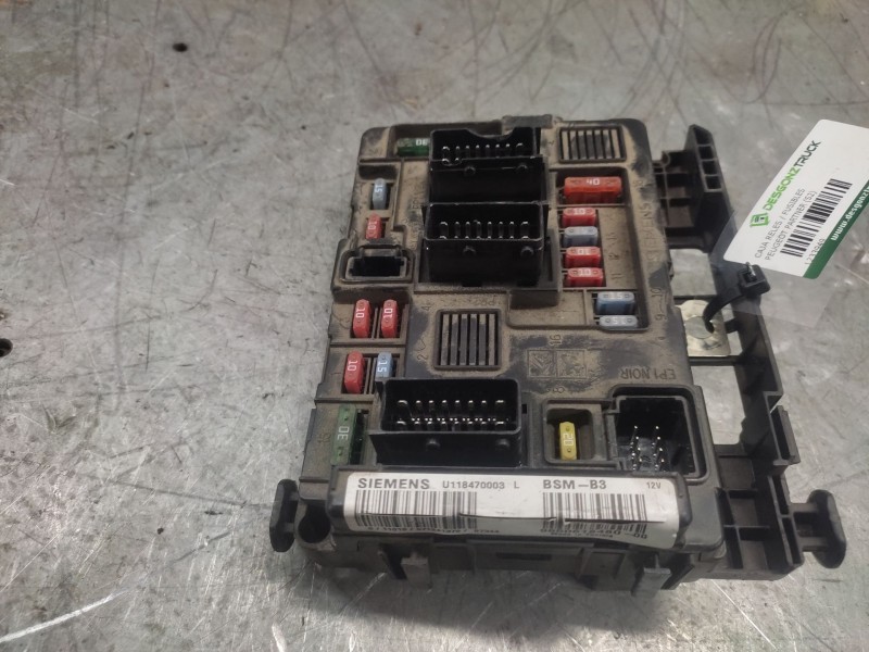 Recambio de caja reles / fusibles para peugeot partner (s2) rancho plus referencia OEM IAM 9650618480 BSM u118470003l