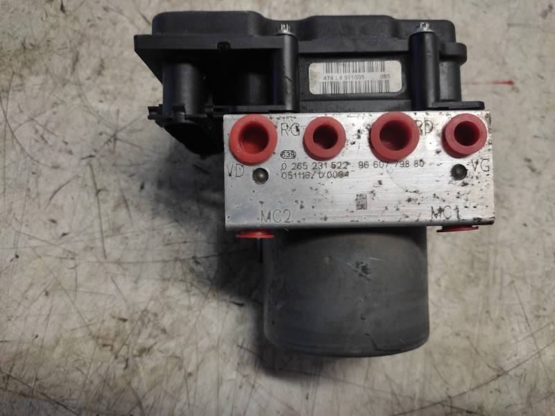 Recambio de abs para citroën xsara picasso 2.0 hdi sx referencia OEM IAM 0265231522 9660779880 0265800415