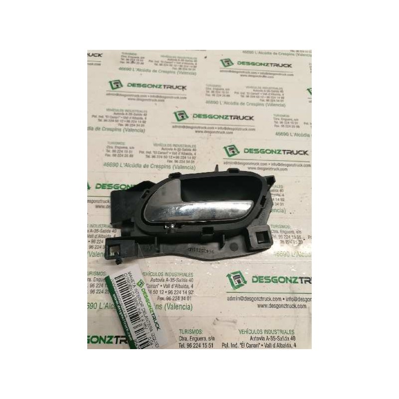 Recambio de maneta interior delantera izquierda para citroën c4 berlina 1.4 16v referencia OEM IAM 96435311VD  