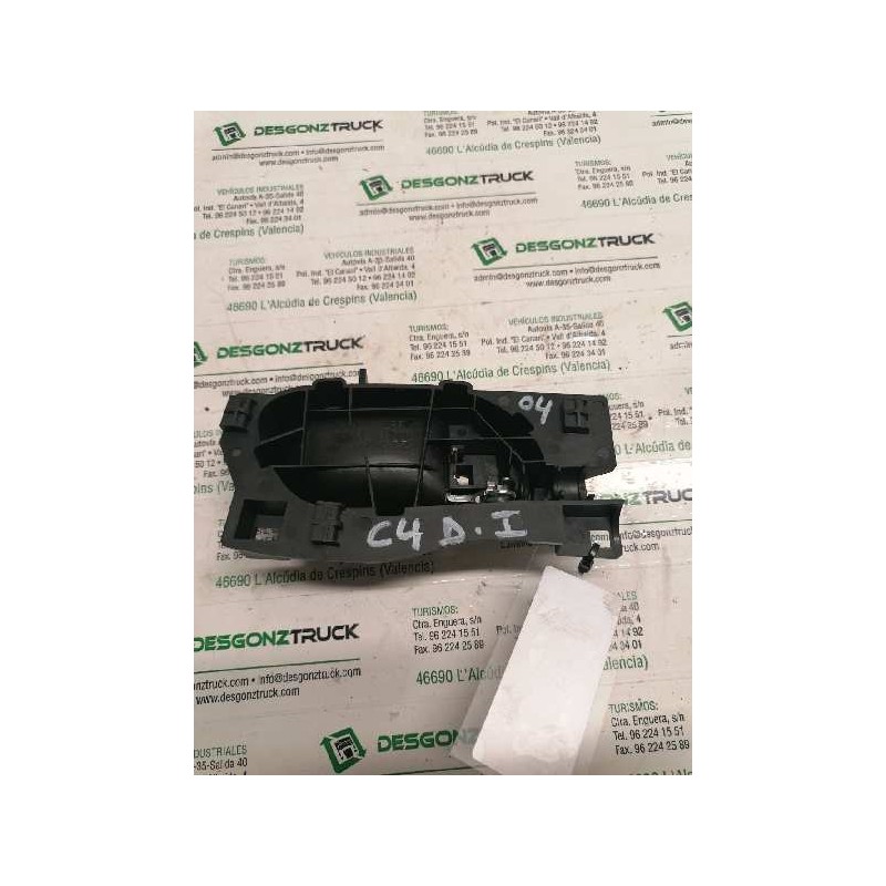 Recambio de maneta interior delantera izquierda para citroën c4 berlina 1.4 16v referencia OEM IAM 96435311VD  