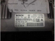 Recambio de centralita motor uce para citroën c4 berlina collection referencia OEM IAM 0261201609 9663394580 9652552380 2