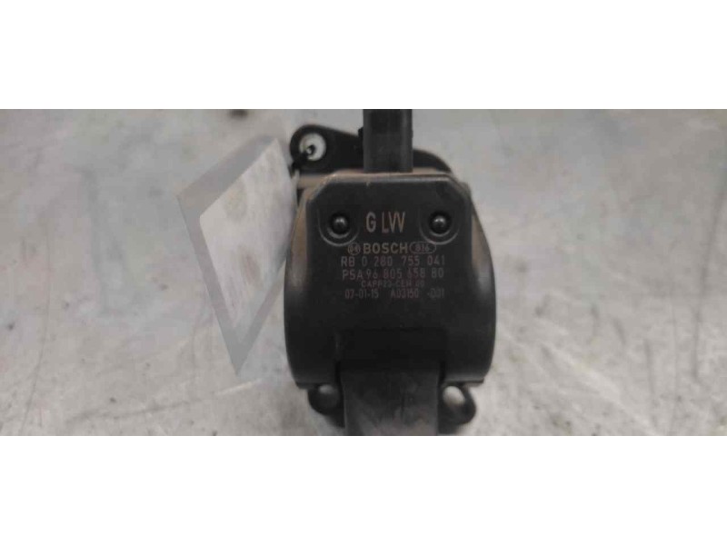 Recambio de potenciometro pedal para citroën c4 coupe collection referencia OEM IAM 0280755041 9680565880 5 PINS
