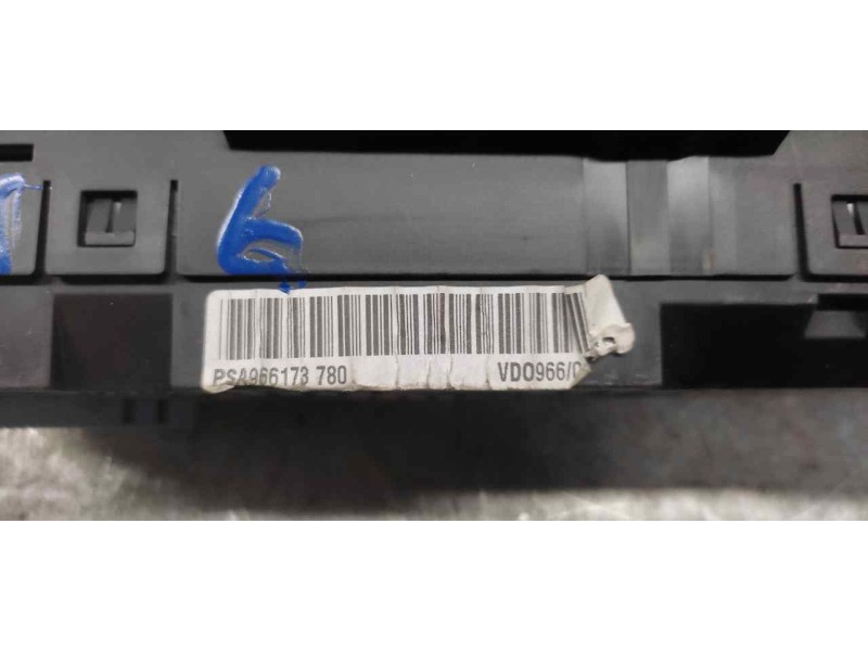 Recambio de cuadro instrumentos para citroën xsara picasso 2.0 hdi referencia OEM IAM 9661734780 110008966014 