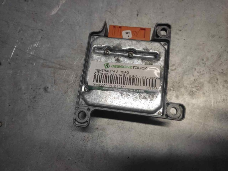 Recambio de centralita airbag para citroën xantia berlina 1.9 turbodiesel referencia OEM IAM 9622585880 550519300 
