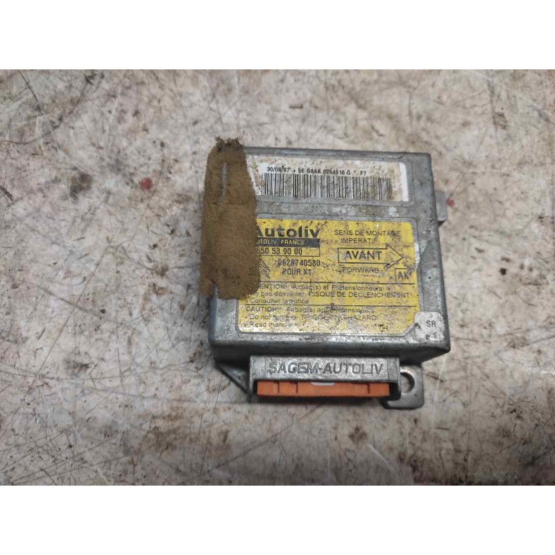 Recambio de centralita airbag para citroën xantia berlina 1.9 turbodiesel (dhx. d8b / xud9te) referencia OEM IAM 9628740580 5505