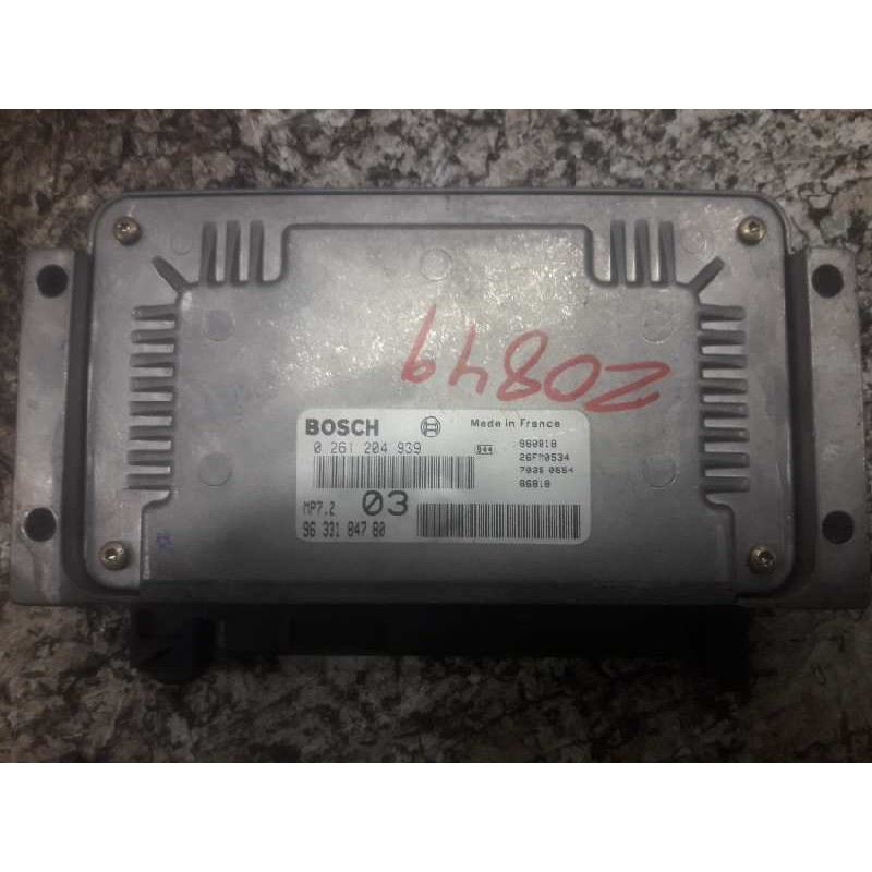 Recambio de centralita motor uce para citroën xsara berlina 1.6 referencia OEM IAM 0261204939 9633184780 26FM0534
