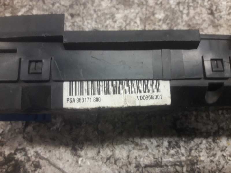 Recambio de cuadro instrumentos para citroën xsara picasso 1.6 básico referencia OEM IAM 9631710380 110008966001 963171380