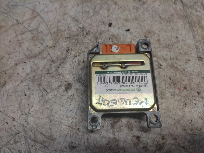 Recambio de centralita airbag para citroën xsara berlina 1.9 diesel referencia OEM IAM 9633621380 550535300 