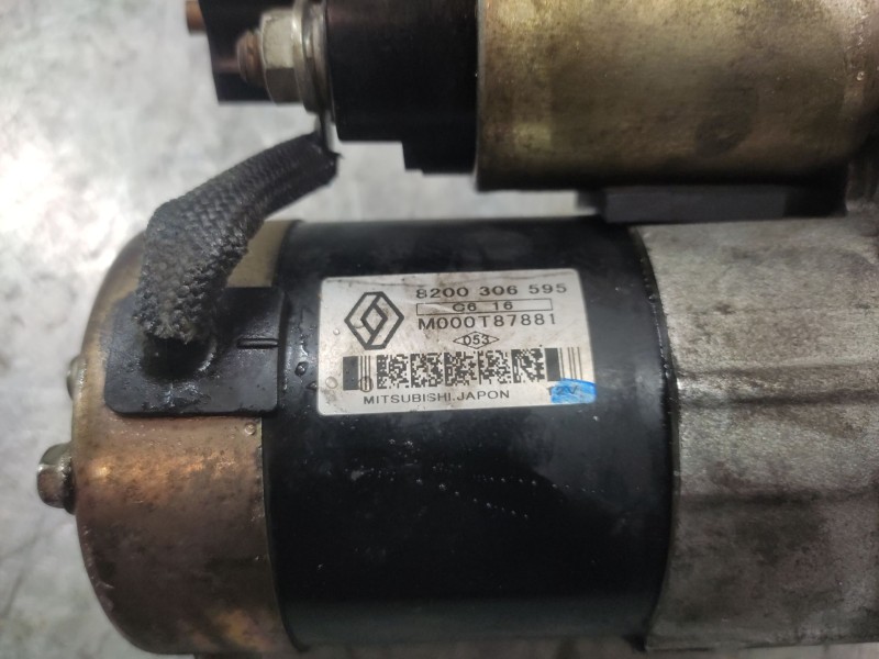 Recambio de motor arranque para renault scenic ii authentique referencia OEM IAM 8200306595 12 DIENTES M000T87881