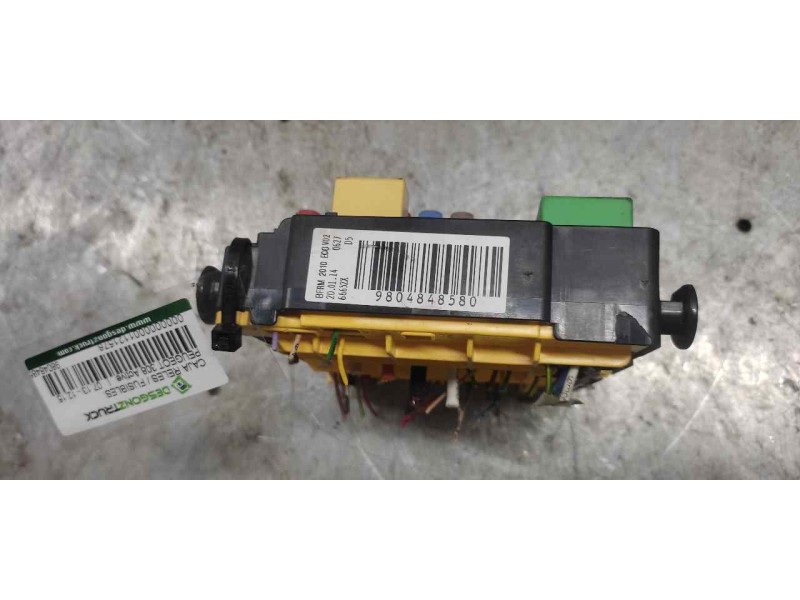 Recambio de caja reles / fusibles para peugeot 308 active referencia OEM IAM 9804848580  