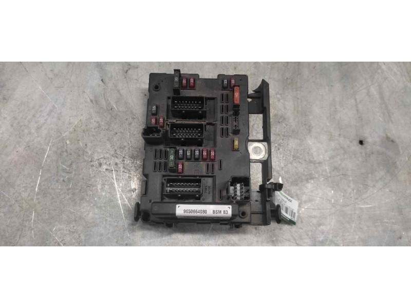 Recambio de caja reles / fusibles para peugeot 206 berlina 2.0 hdi cat referencia OEM IAM 9650664080 BSM 