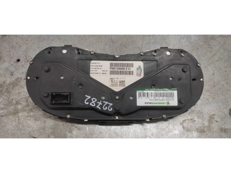 Recambio de cuadro instrumentos para peugeot 307 (s1) xs referencia OEM IAM 9651299480  