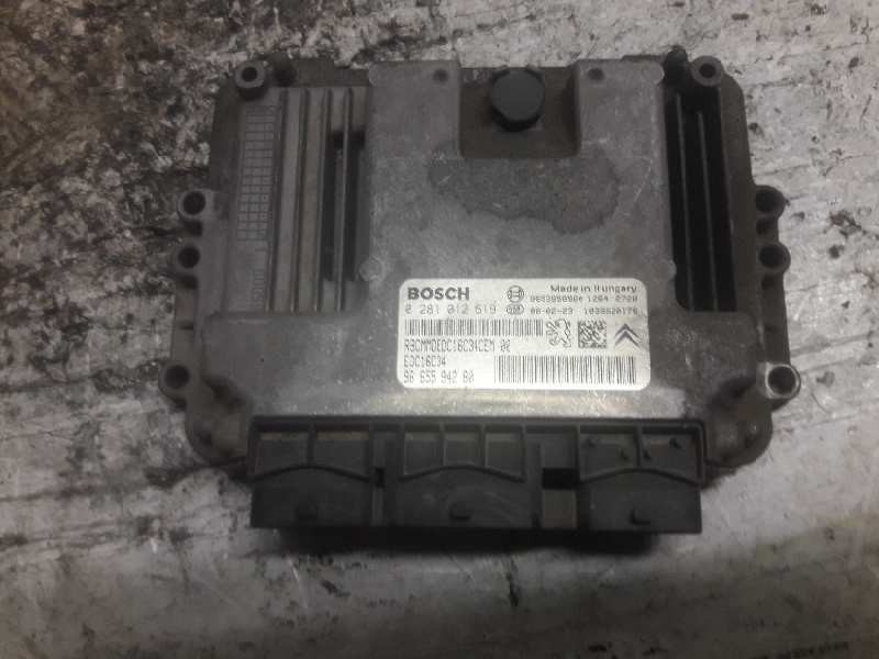 Recambio de centralita motor uce para peugeot partner (s2) combi plus referencia OEM IAM 0281012619 9665594280 9653958980