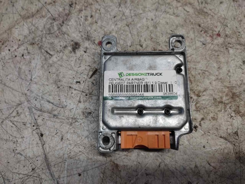 Recambio de centralita airbag para peugeot partner (s1) 1.9 diesel referencia OEM IAM 9638604280 550897200 