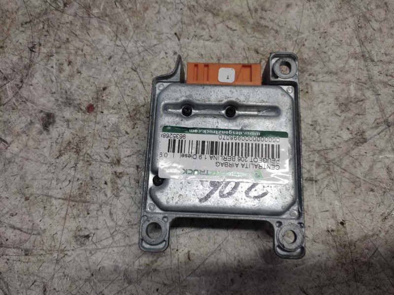 Recambio de centralita airbag para peugeot 206 berlina 1.9 diesel referencia OEM IAM 9635268880 550541500 