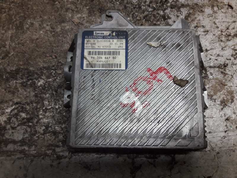 Recambio de centralita motor uce para peugeot 406 berlina (s1/s2) stdt referencia OEM IAM 9630466980 R04010028B 