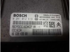 Recambio de centralita motor uce para peugeot partner (s2) combi plus referencia OEM IAM 9663943980 9653958980 0281012619 2