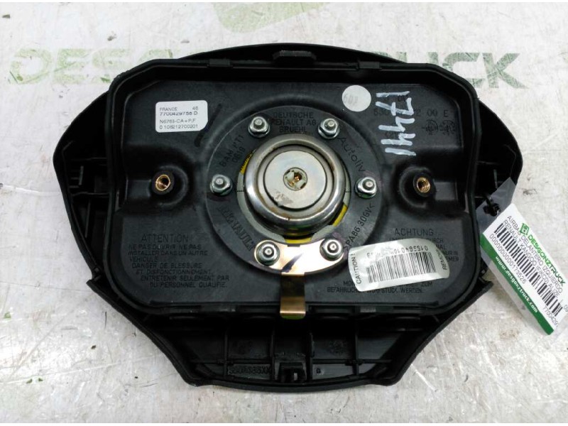 Recambio de airbag delantero izquierdo para renault kangoo (f/kc0) alize referencia OEM IAM 7700429758D 8200091772 