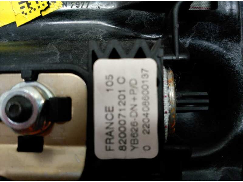Recambio de airbag delantero izquierdo para renault laguna ii (bg0) confort expression referencia OEM IAM 8200071201 8200106539 