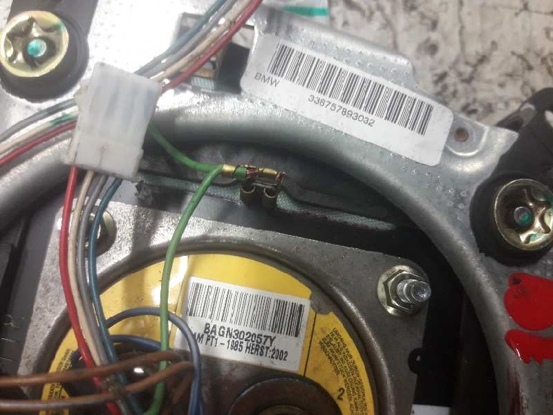 Recambio de airbag delantero izquierdo para bmw serie 3 berlina (e46) 320d referencia OEM IAM 336757893032 02B227CT0084Z BAGN302