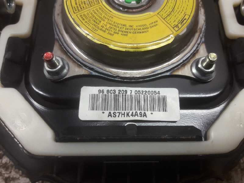 Recambio de airbag delantero izquierdo para chevrolet kalos 1.2 se referencia OEM IAM 96803209 705220054 AS7HK4A9A