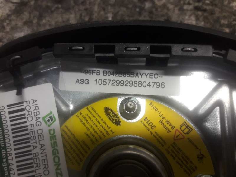 Recambio de airbag delantero izquierdo para ford fiesta berlina 1.3 cat (endura-e) referencia OEM IAM 96FBB042B85BAYYEC  