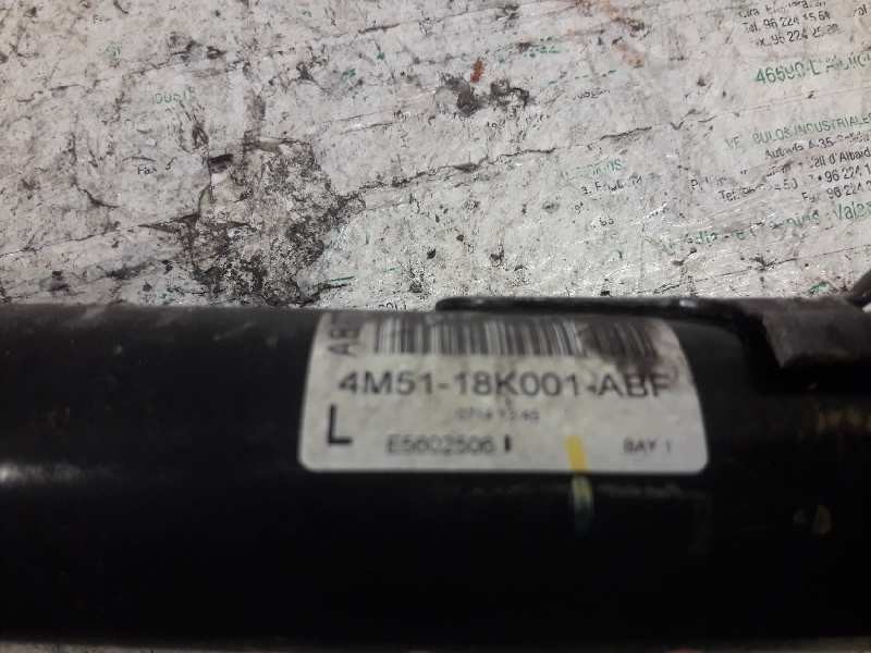 Recambio de amortiguador delantero izquierdo para ford focus lim. (cb4) titanium referencia OEM IAM 4M5118K001ABF  
