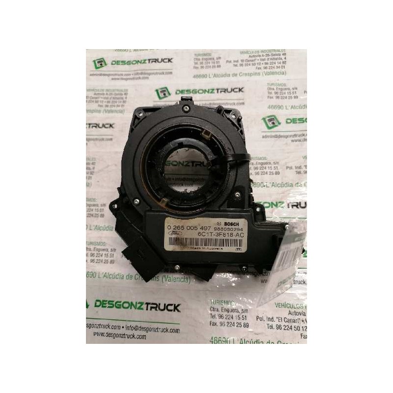 Recambio de anillo airbag para ford transit combi ´06 ft 330 mediano referencia OEM IAM 0265005497 6C1T3F818AC 4M5T14A664AG