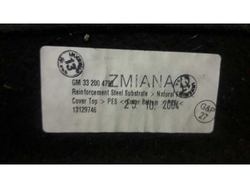 Recambio de bandeja trasera para opel astra h berlina cosmo referencia OEM IAM   