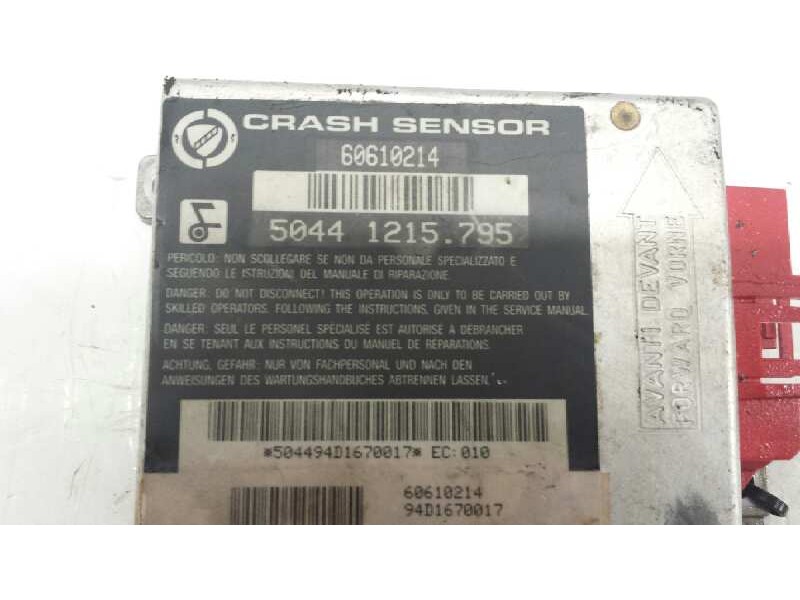 Recambio de centralita airbag para alfa romeo 145 2.0 turbodiesel referencia OEM IAM   