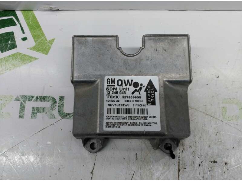 Recambio de centralita airbag para opel astra h ber. referencia OEM IAM 327963935  