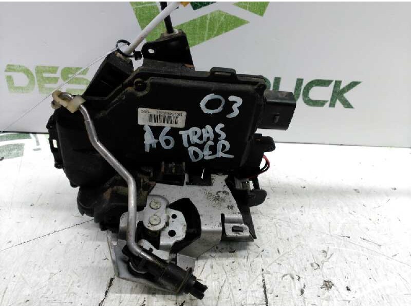 Recambio de cerradura puerta trasera derecha para audi a6 berlina (4b2) 1.9 tdi referencia OEM IAM 4B0839016G  