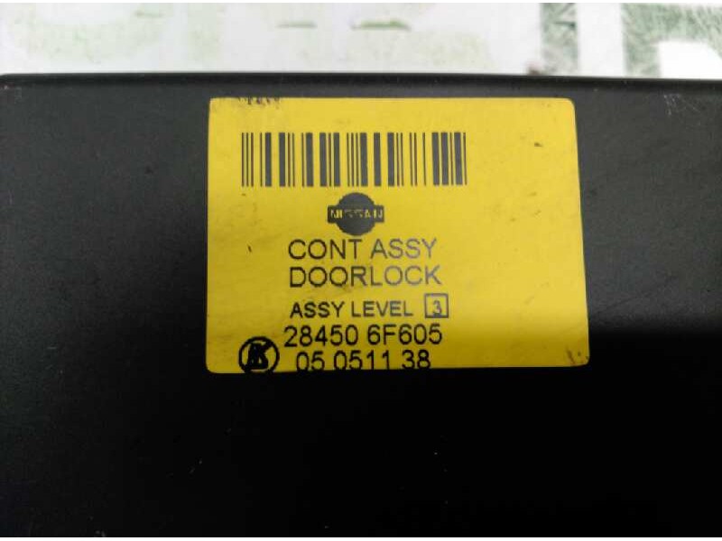Recambio de centralita cierre para nissan micra (k11) blue referencia OEM IAM 284506F605  